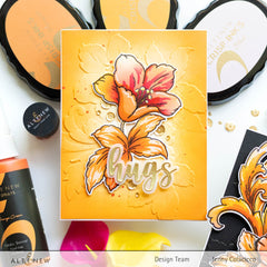 Stencil Craft Your Life Project Kit: Floral Acanthus Add-on Layering Stencil for Embossing Folder (4 in 1)