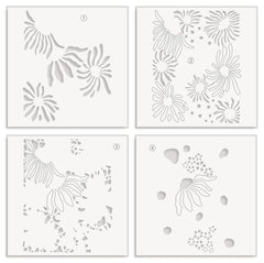Stencil Daisy Craze Stencil Set (4 in 1)
