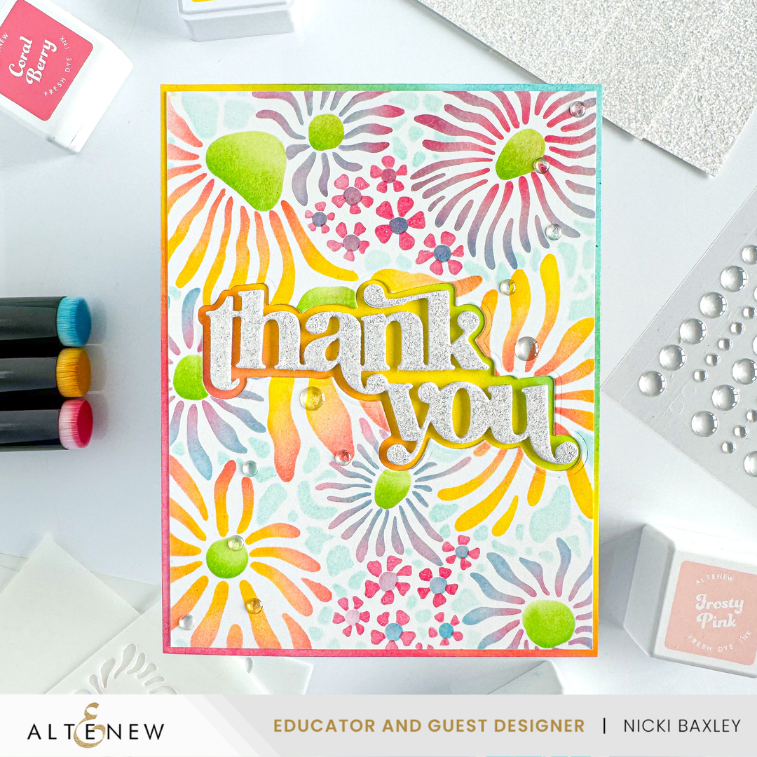 Stencil Daisy Craze Stencil Set (4 in 1)