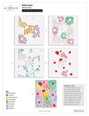 Stencil Daisy Craze Stencil Set (4 in 1)