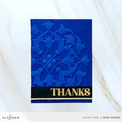 Stencil & Die & Embossing Folder Bundle Arabesque Medallion