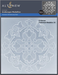 Stencil & Die & Embossing Folder Bundle Arabesque Medallion