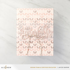 Stencil & Die & Embossing Folder Bundle Cozy Cabin Crafting Bundle