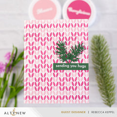 Stencil & Die & Embossing Folder Bundle Cozy Cabin Crafting Bundle