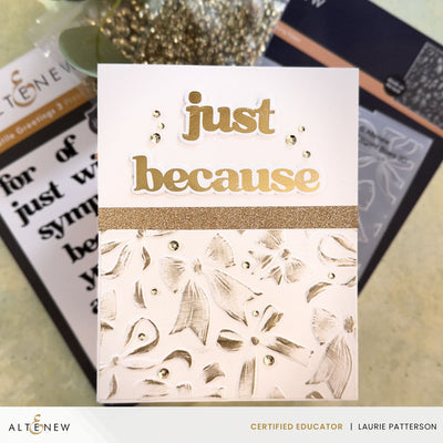 Stencil & Die & Embossing Folder Bundle Elegant Bows