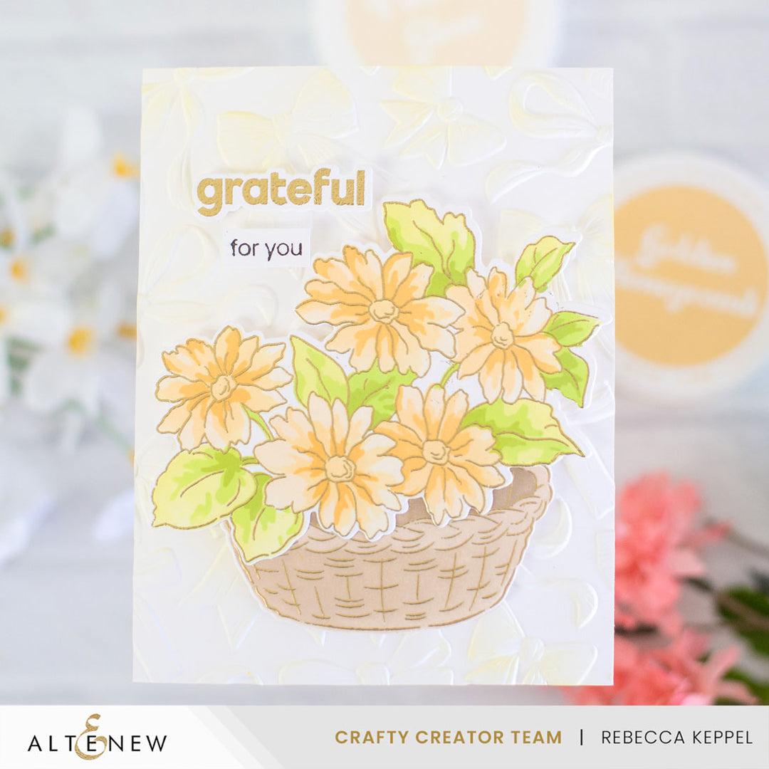 Stencil & Die & Embossing Folder Bundle Elegant Bows