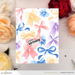 Stencil & Die & Embossing Folder Bundle Elegant Bows