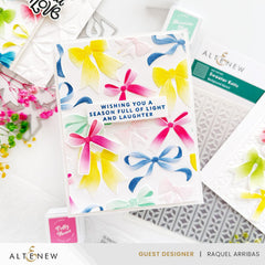 Stencil & Die & Embossing Folder Bundle Elegant Bows