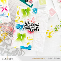 Stencil & Die & Embossing Folder Bundle Elegant Bows
