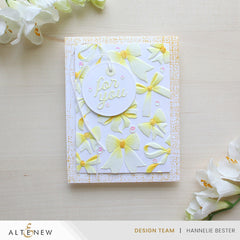 Stencil & Die & Embossing Folder Bundle Elegant Bows