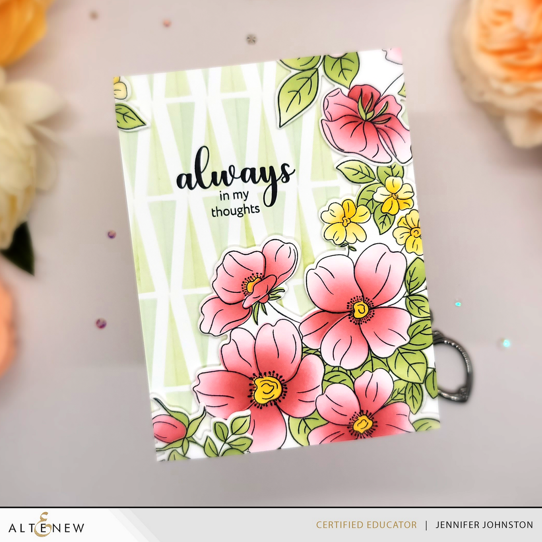 Stencil & Die & Embossing Folder Bundle Flutter & Bloom
