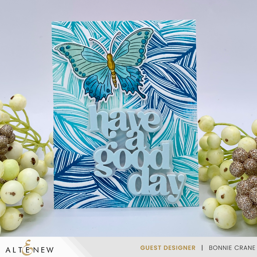 Stencil & Die & Embossing Folder Bundle Flutter & Bloom