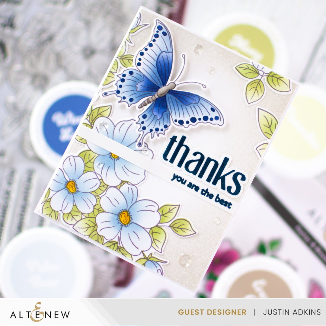 Stencil & Die & Embossing Folder Bundle Flutter & Bloom