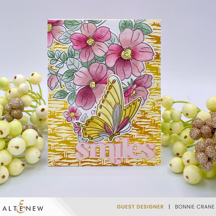 Stencil & Die & Embossing Folder Bundle Flutter & Bloom