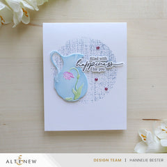 Stencil & Die & Embossing Folder Bundle Pitcher Vases