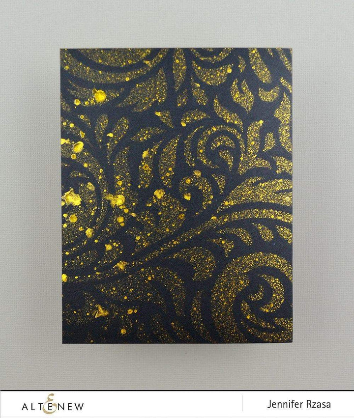 Stencil Elegant Swirls Stencil