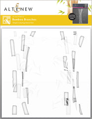 Stencil & Embossing Folder Bundle Bamboo Branches