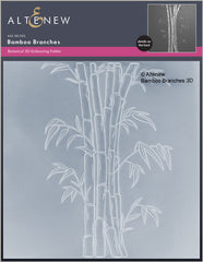 Stencil & Embossing Folder Bundle Bamboo Branches