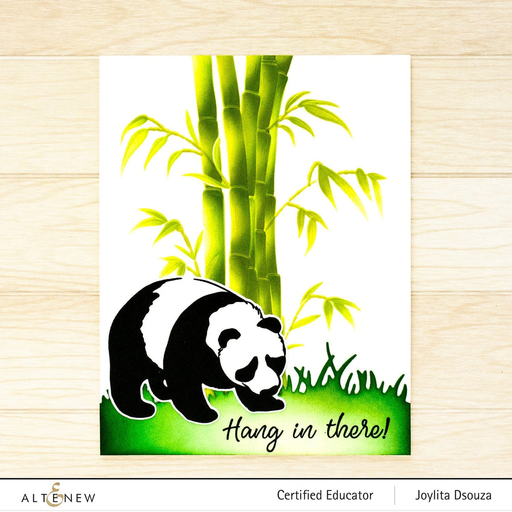Stencil & Embossing Folder Bundle Bamboo Branches