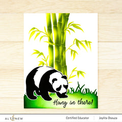 Stencil & Embossing Folder Bundle Bamboo Branches