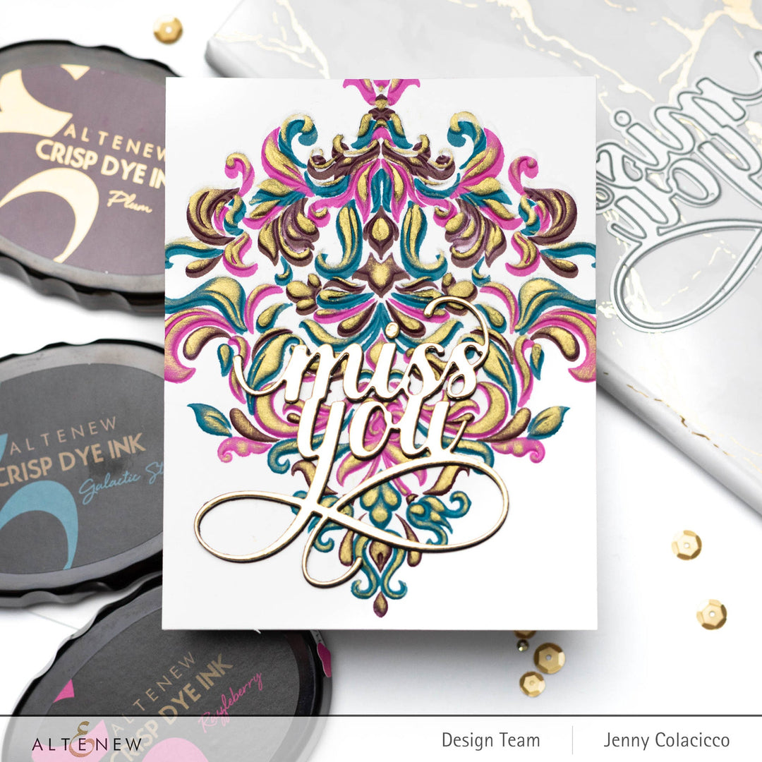 Stencil & Embossing Folder Bundle Beautiful Baroque