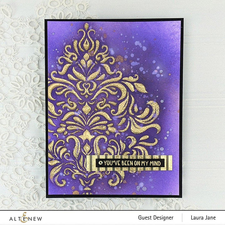 Stencil & Embossing Folder Bundle Beautiful Baroque