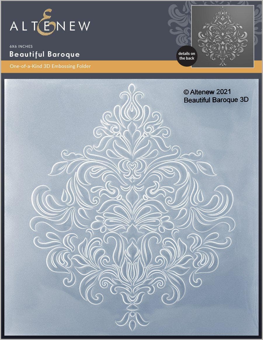 Stencil & Embossing Folder Bundle Beautiful Baroque