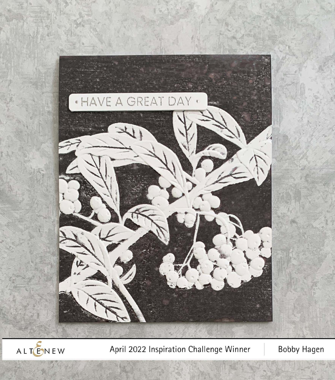 Stencil & Embossing Folder Bundle Berried Cotoneaster