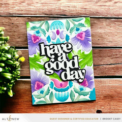 Stencil & Embossing Folder Bundle Blooming Motifs