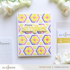 Stencil & Embossing Folder Bundle Botanical Honeycomb