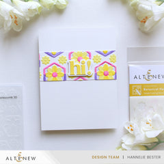 Stencil & Embossing Folder Bundle Botanical Honeycomb