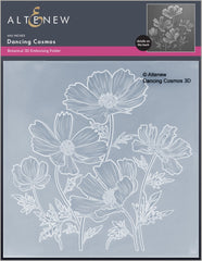Stencil & Embossing Folder Bundle Dancing Cosmos