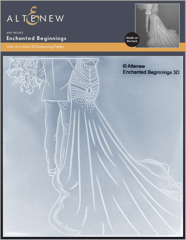 Stencil & Embossing Folder Bundle Enchanted Beginnings