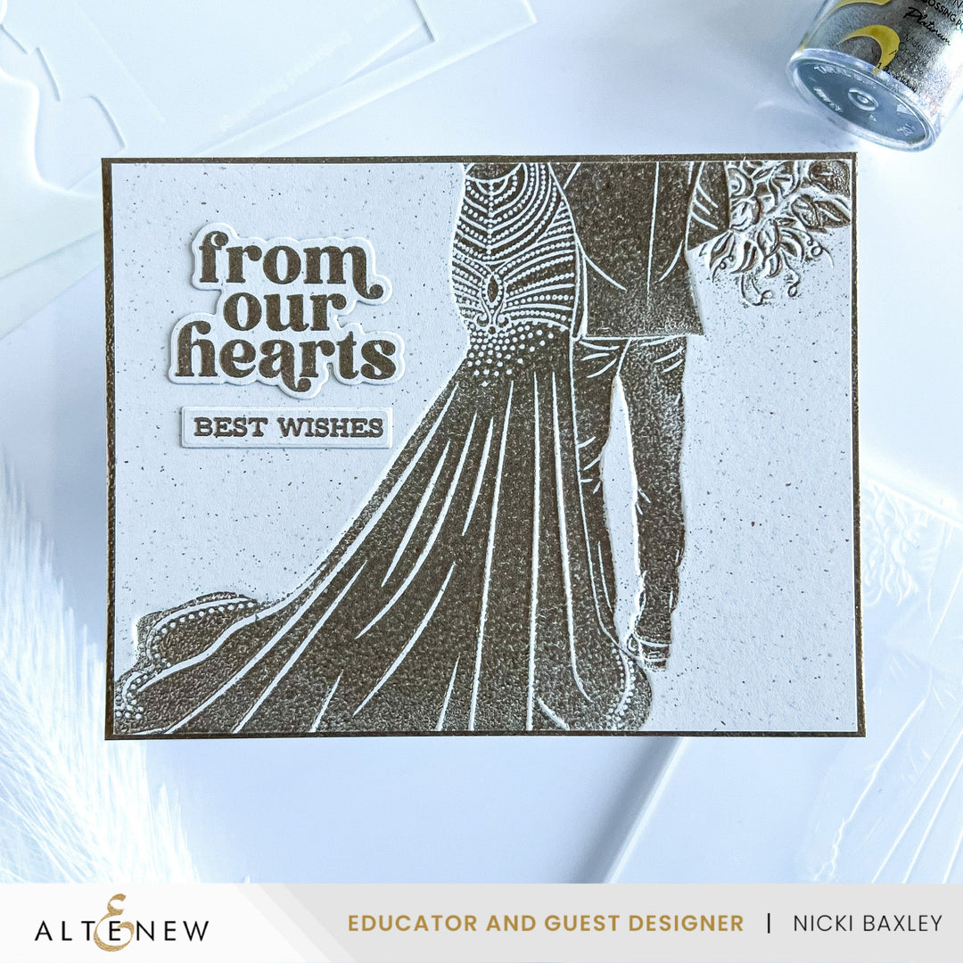 Stencil & Embossing Folder Bundle Enchanted Beginnings