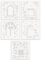 Stencil & Embossing Folder Bundle Enchanted Castle