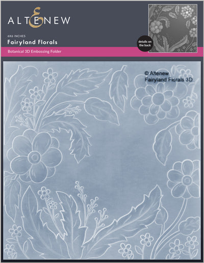 Stencil & Embossing Folder Bundle Fairyland Florals