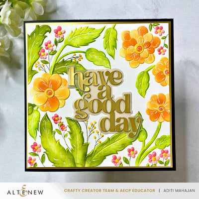 Stencil & Embossing Folder Bundle Fairyland Florals