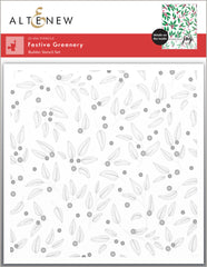 Stencil & Embossing Folder Bundle Festive Greenery