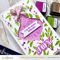 Stencil & Embossing Folder Bundle Festive Greenery