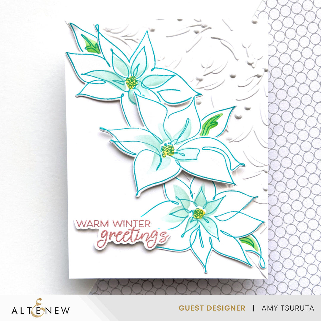 Stencil & Embossing Folder Bundle Festive Greenery