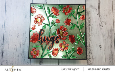 Stencil & Embossing Folder Bundle Flower Vines