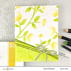 Stencil & Embossing Folder Bundle Flower Vines