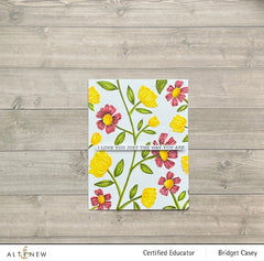 Stencil & Embossing Folder Bundle Flower Vines