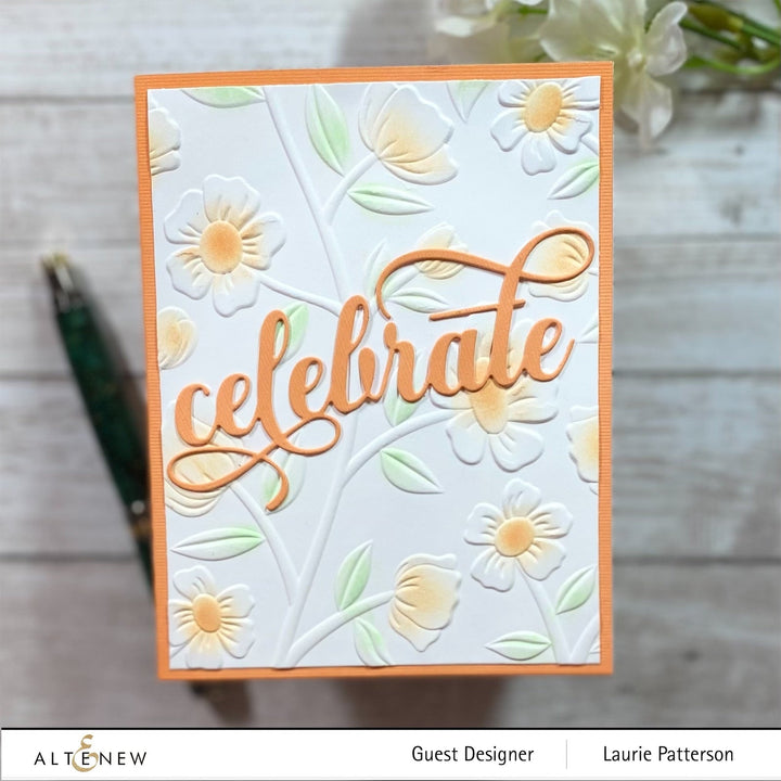 Stencil & Embossing Folder Bundle Flower Vines