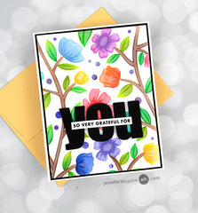 Stencil & Embossing Folder Bundle Flower Vines