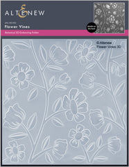 Stencil & Embossing Folder Bundle Flower Vines