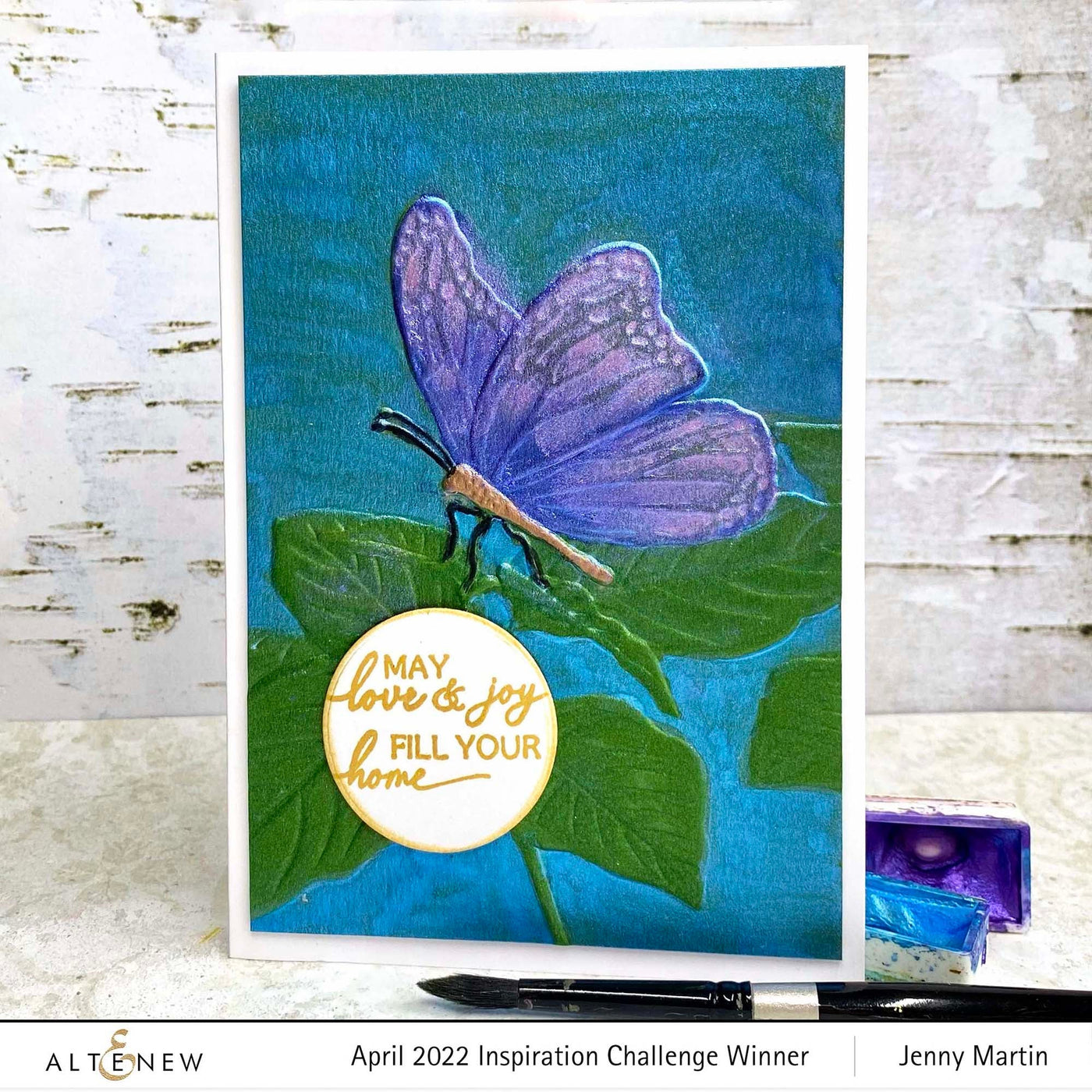 Stencil & Embossing Folder Bundle Gentle Butterfly