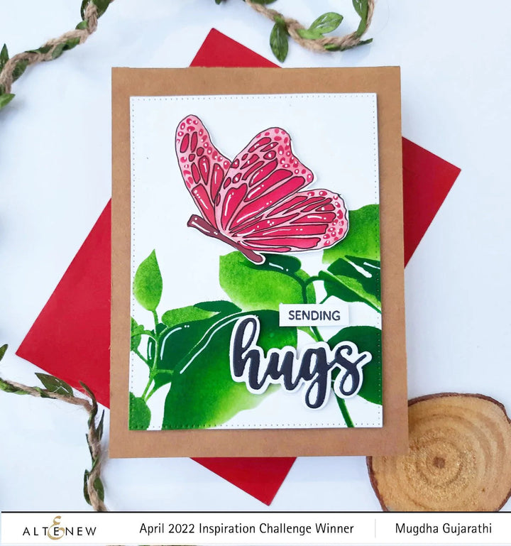 Stencil & Embossing Folder Bundle Gentle Butterfly