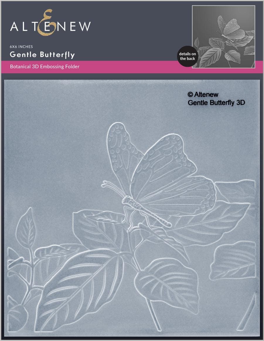 Stencil & Embossing Folder Bundle Gentle Butterfly