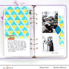 Stencil & Embossing Folder Bundle Geo Triangles